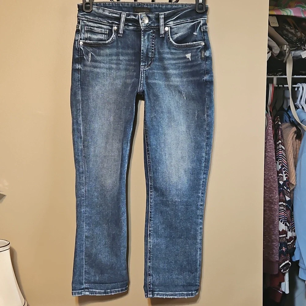 NWOT Silver Suki Capri Jeans - Picture 3 of 12